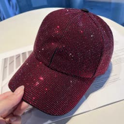 Full Diamond Luxury Rhinestones Baseball Caps for Women Men Cotton Bones Snapback Hip Hop Cap Gorras Casquette Sun Hats