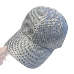 Full Diamond Luxury Rhinestones Baseball Caps for Women Men Cotton Bones Snapback Hip Hop Cap Gorras Casquette Sun Hats