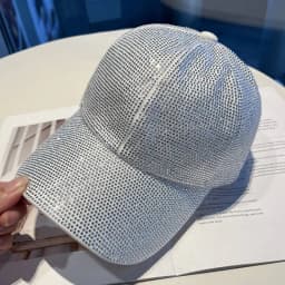 Full Diamond Luxury Rhinestones Baseball Caps for Women Men Cotton Bones Snapback Hip Hop Cap Gorras Casquette Sun Hats