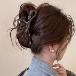 13cm Acrylic Ribbon Bow Hair Claws Crab Hair Clips Glossy Barrettes Headwear Hairpins Shark Ponytail For Women Hair Accessories