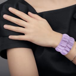 Purple Monster Plush Headband For Women Face Washing Hair Accessories Soft Hairband For Makeup Skin Care