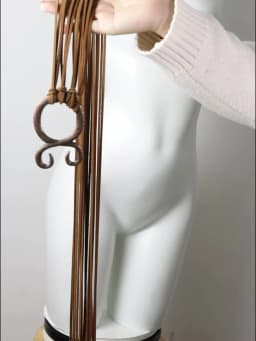 Medieval Long Knot Ring Belt for Women, Nordic Witch Style Knot Belt, Viking Revival Clothing Accessories