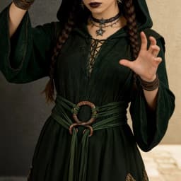 Medieval Long Knot Ring Belt for Women, Nordic Witch Style Knot Belt, Viking Revival Clothing Accessories