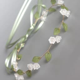 Fresh Flower Leaf Hairbands For Women Fashion Pearl Headband Bridal Wedding Hair Accessories Birthday Party Banquet Hair Hoop