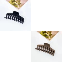 1/2/3/4/6 Pcs Large Geometric Hair Claws Women Cross Matte Hairpin Fashion French Elegant Hairgrips Clips Girl Accessories Set