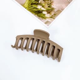 1/2/3/4/6 Pcs Large Geometric Hair Claws Women Cross Matte Hairpin Fashion French Elegant Hairgrips Clips Girl Accessories Set