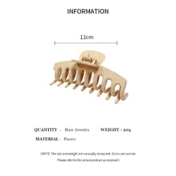 1/2/3/4/6 Pcs Large Geometric Hair Claws Women Cross Matte Hairpin Fashion French Elegant Hairgrips Clips Girl Accessories Set