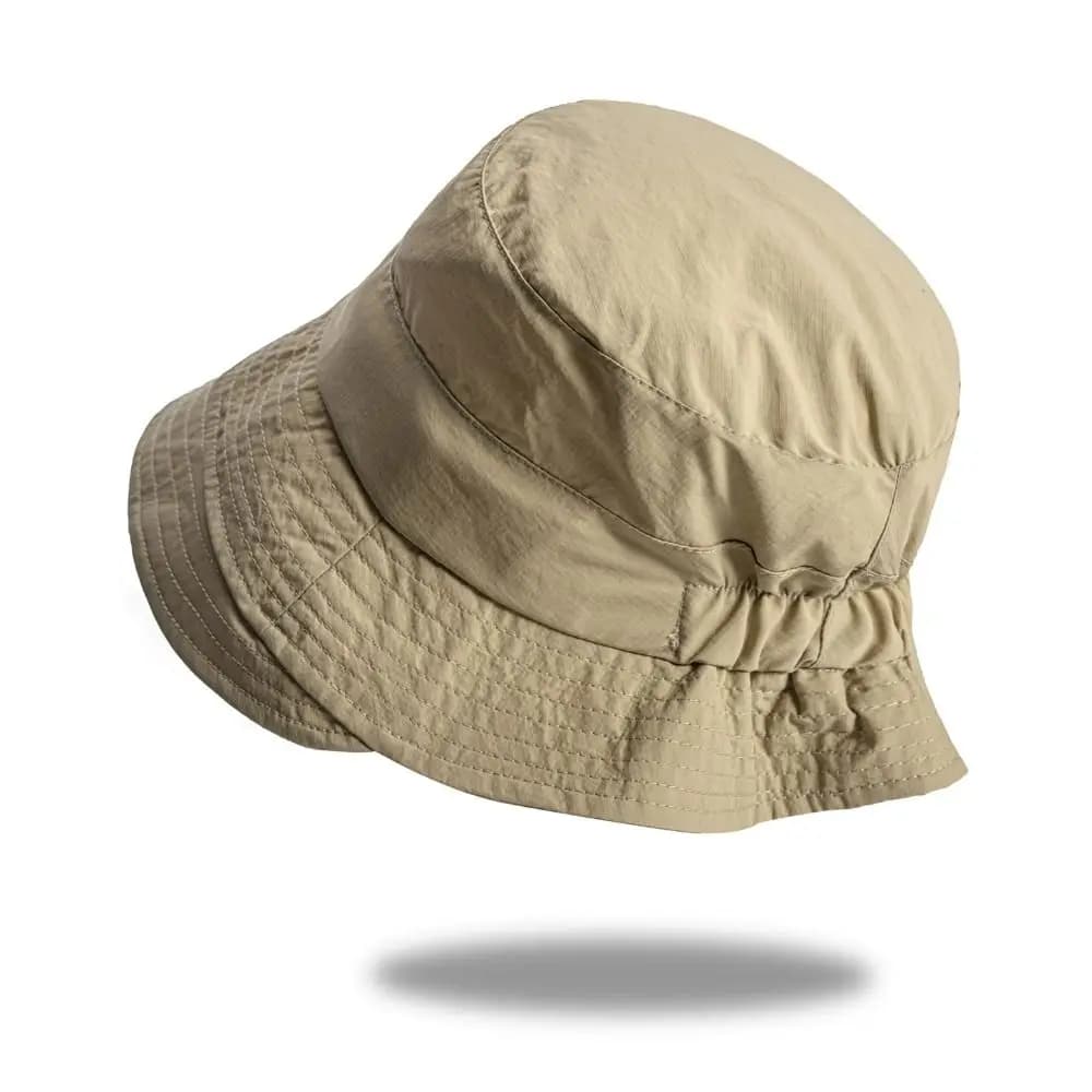Casual Wide Brim Fisherman Hat Thin Sun-Proof Bucket Hat UV Protection Japanese Style Fishing Caps Camping