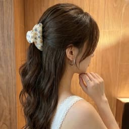 Korean High Quality Acetate Floral Patterns Hair Claw For Women Girls Sweet Hair Ornament Claw Clip Hair Clip Hair Accessories