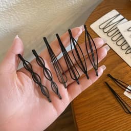6pcs random Women's Hair Pin Set – Multifunction Bangs Clip, Durable Hairpins, Multi-Style, Updo Tool