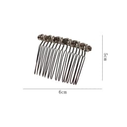 Water Diamond Inverted Comb No Trace Hairpins Bangs Simple Hair Clips Women Girls Back Of Head Hair Accessories