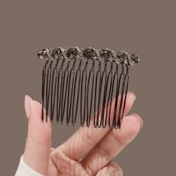 Water Diamond Inverted Comb No Trace Hairpins Bangs Simple Hair Clips Women Girls Back Of Head Hair Accessories