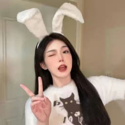 Sweet Plush Rabbit Ears Headbands Cosplay Bunny Girl Cute Girls Hairband Photo Prop Party Headwear Hair Accessories