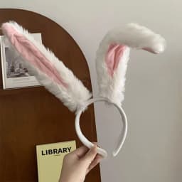 Sweet Plush Rabbit Ears Headbands Cosplay Bunny Girl Cute Girls Hairband Photo Prop Party Headwear Hair Accessories