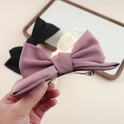 Korean Princess Hairpin 3D Bow Cute Hair Clips Ribbon Barrettes Girls Sauna Wear Women Hair Accessories Spring