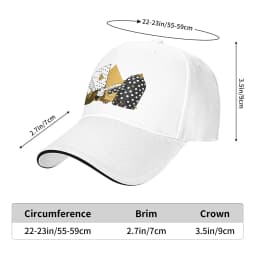 Angine De Poitrine Group Baseball Cap Hip Hop Sandwich Caps Unisex Adjustable Caps Hat Outdoor