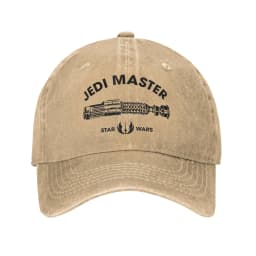 Vintage Darth Maul Jedi Master Lightsaber Logo Baseball Cap for Men Women Distressed Denim Sun Cap Adjustable Fit Hats Cap