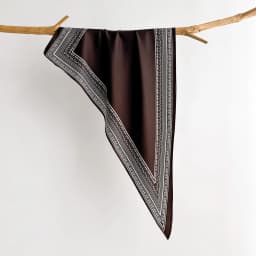 Stacked Wear twill Triangle Scarf Waist Tie Triangular Shape Versatile Decorative Headscarf Neck Tie Stylish Layering