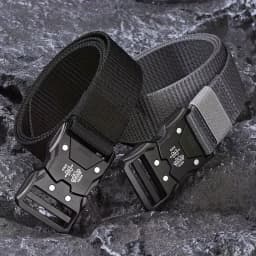 High Quality Tactical Belt for Men Fashionable Business Trend Outdoor Sports Canvas Breathable and Wear-Resistant Belt for Men