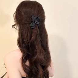 New 2Pcs Cute Bow Princess Small Hair Claw For Women Girls Cute Side Clip Versatile Exquisite Forehead Bangs Hair Clip Gifts