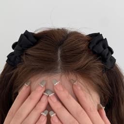New 2Pcs Cute Bow Princess Small Hair Claw For Women Girls Cute Side Clip Versatile Exquisite Forehead Bangs Hair Clip Gifts