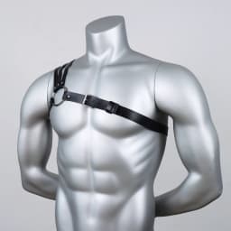 Men'S Punk Belt - Adjustable Formal Shirt Accessory,for Gothic, Valentine'S Day, Carnival Dress Up,Waist Strap Decoration