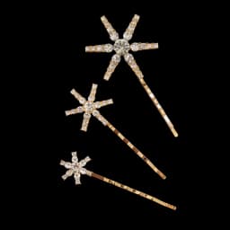 Crystal Star Hair Clip Pins For Bridal Women Girls Fashion Metal Hairpins Wedding Barrettes Bride Decorate Hair Accessories