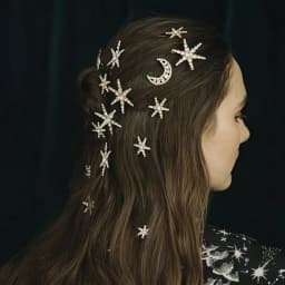 Crystal Star Hair Clip Pins For Bridal Women Girls Fashion Metal Hairpins Wedding Barrettes Bride Decorate Hair Accessories