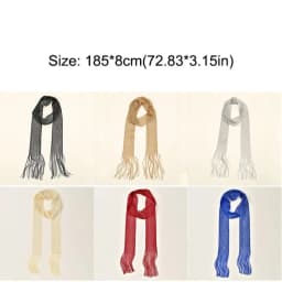 Fashion Thin Long Tassel Scarf Vintage Retro Scarf Headband Luxury Brand Designer Multi-purpose Neckwear Scarf