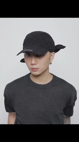 Outdoor Camping Style Sun Protection Hat for Women Men Scarf Hat Cool Street Sunscreen Tie Hat Wide Brim Hat Headscarf Hat