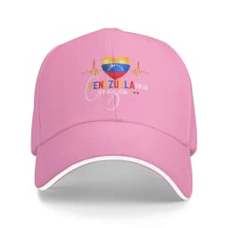 Women Men Venezuela En El Corazon Venezuelan Pride Outdoor Hat Sun Cap New Baseball Cap Snapback Sunshade