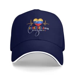 Women Men Venezuela En El Corazon Venezuelan Pride Outdoor Hat Sun Cap New Baseball Cap Snapback Sunshade