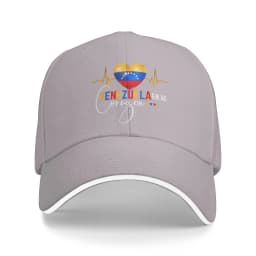 Women Men Venezuela En El Corazon Venezuelan Pride Outdoor Hat Sun Cap New Baseball Cap Snapback Sunshade