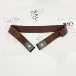 2pcs Set No Buckle Elastic Belt for Women Men Unisex Stretch Belt for Pants Jeans Casual Buckle Free Adjustable Invisible Belts