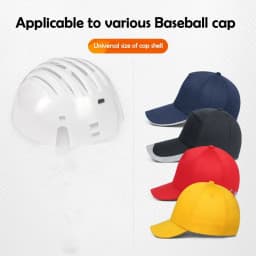 Safety PE Cap Shell Anti-collision Breathable Hat lining PE Protective Lining Cap