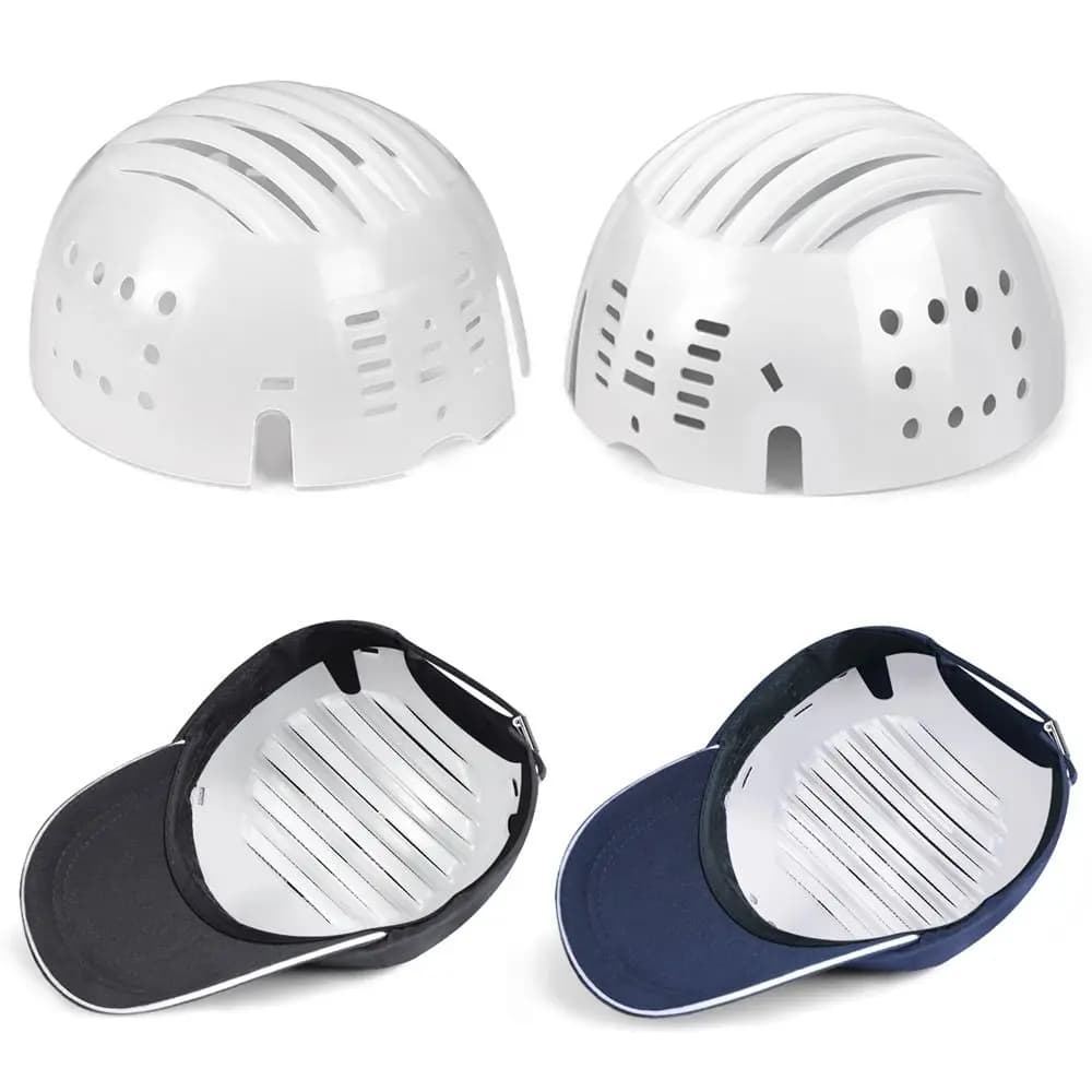 Safety PE Cap Shell Anti-collision Breathable Hat lining PE Protective Lining Cap