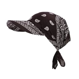 Womens Head Scarf Visor Hat With Printed Headband Wide Brim Sunhat Summer Beach Sun Hats UV Protection Female Baseball Cap