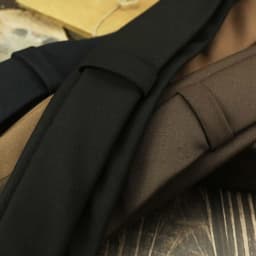 Solid Color Neck Tie Adjustable Cotton Elegant Men's Necktie Retro Color Apparel Accessories Business Suit Accessories