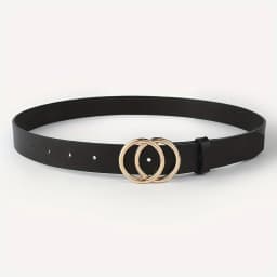 1 Piece of Unisex, Versatile, Simple Belt with Double Loops, Suitable for Casual Daily Wear, Going Out, Shopping, and Leisure