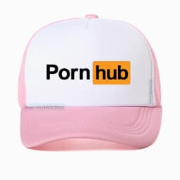 Fashion Porns Hub Breathable Baseball Cap fashion casual Visor Caps adjustable mesh trucker hat