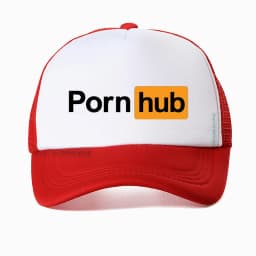 Fashion Porns Hub Breathable Baseball Cap fashion casual Visor Caps adjustable mesh trucker hat