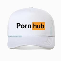 Fashion Porns Hub Breathable Baseball Cap fashion casual Visor Caps adjustable mesh trucker hat