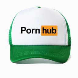 Fashion Porns Hub Breathable Baseball Cap fashion casual Visor Caps adjustable mesh trucker hat