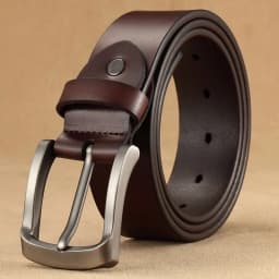 Good and Cheap Men's Retro Pin Buckle Belt Suitable for Formal Occasions High Cost Performance Casual Suit Trousers Belt Design