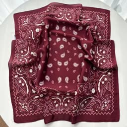 Paisley Printed Square Scarf For Women Elegant Imitation Silk Scarves Bandanas Retro Hijab Neckerchief Luxury Shawl Wraps