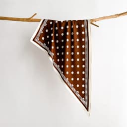 New Stacked Wear Polka Dot Triangle Scarf Waist Tie Triangular Shape Versatile Decorative Headscarf Neck Tie Stylish Layering