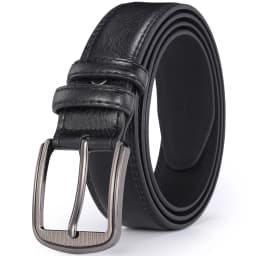 Male Men Casual Fashion Waist Belts Genuine Leather Pin Buckle Luxury Designer Belts for Men Dress Daily Wear Blue Red Brown