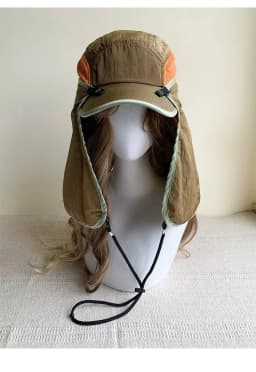 Detachable Neck Flap Quick Dry Baseball Cap Unisex Outdoor Hiking Fishing UV Protection Neck Cover Sun Hat