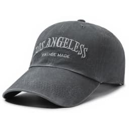 Men's American Wide Brimmed Retro Face Enhancing Little Women's Big Head Circumference Baseball Cap Washed Hat Trendy Cap