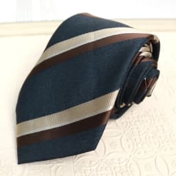 Men's retro striped burgundy navy dark green coffee hand-played gentleman business dress wedding 8CM tie